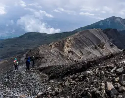 Mountain Meru Climbing