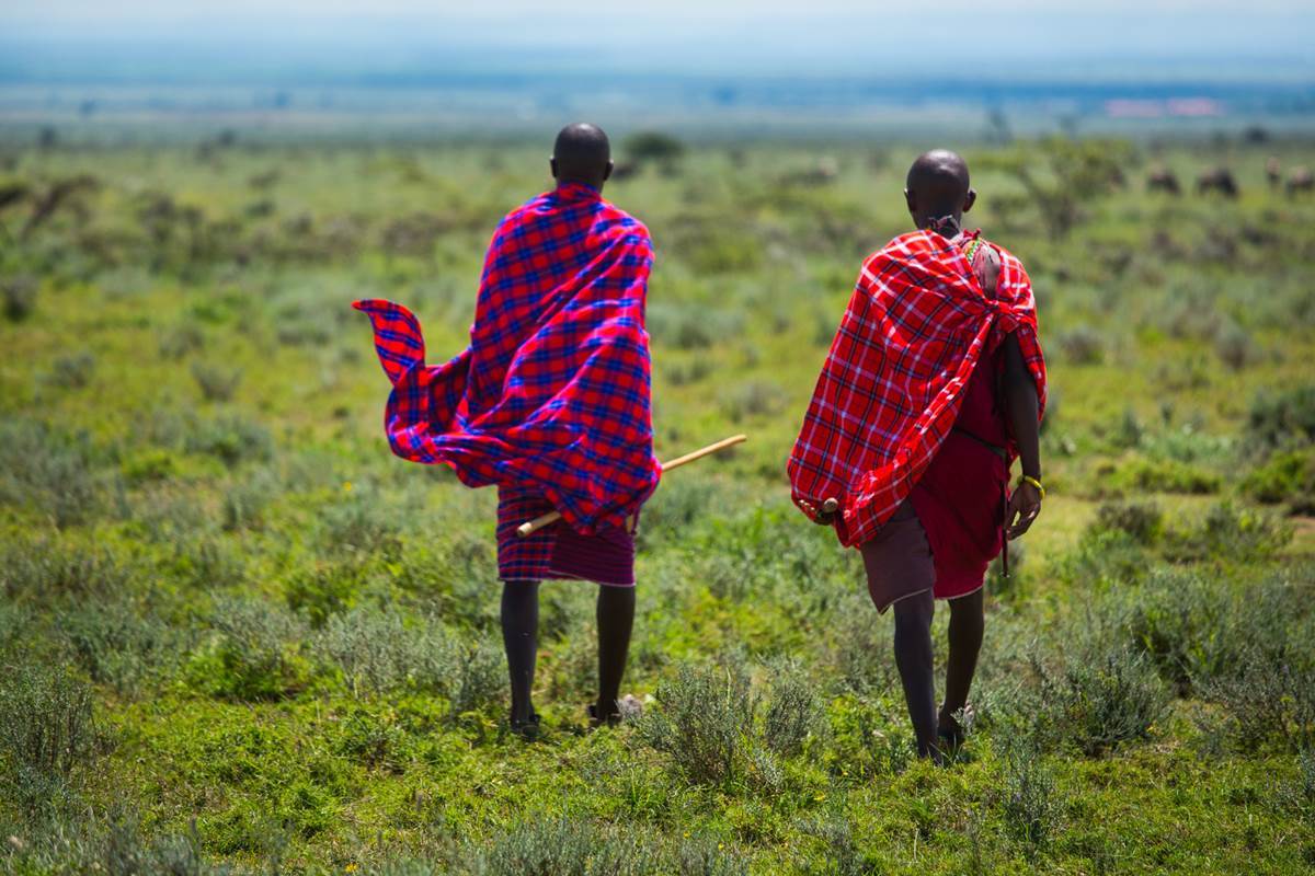 Maasai tribes man
